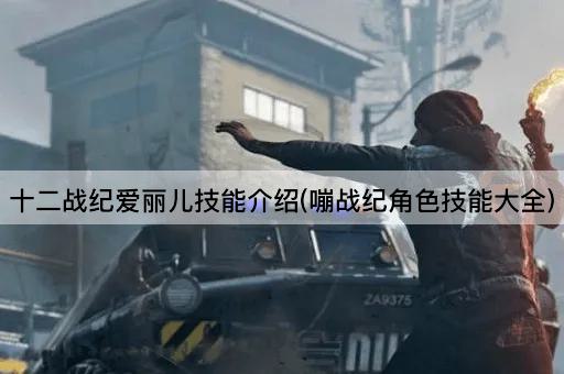 十二战纪爱丽儿技能介绍(嘣战纪角色技能大全)