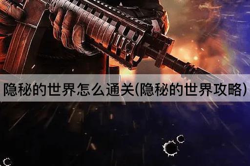隐秘的世界怎么通关(隐秘的世界攻略)
