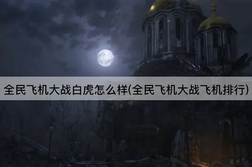 全民飞机大战白虎怎么样(全民飞机大战飞机排行)