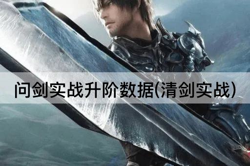 问剑实战升阶数据(清剑实战)