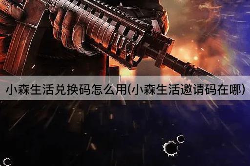 小森生活兑换码怎么用(小森生活邀请码在哪)