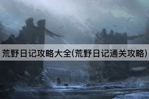 荒野日记攻略大全(荒野日记通关攻略)