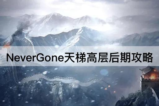 NeverGone天梯高层后期攻略