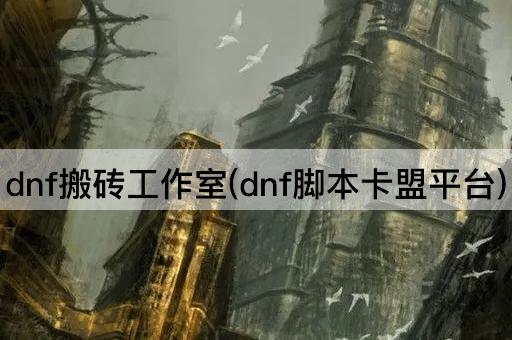 dnf搬砖工作室(dnf脚本卡盟平台)