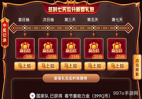 dnf新春宝箱送送送(dnf春节礼包有什么)