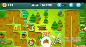 保卫萝卜挑战6攻略图解法(保卫萝卜电脑版第6关攻略)