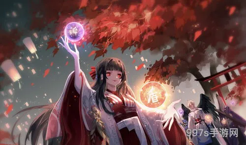 鬼女红叶图片(酒吞到底喜欢红叶还是茨木)