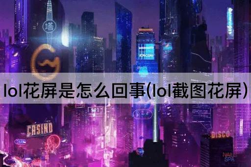 lol花屏是怎么回事(lol截图花屏)