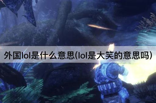外国lol是什么意思(lol是大笑的意思吗)