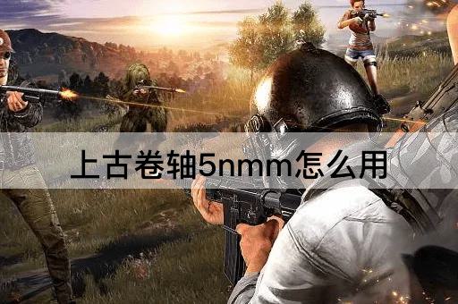 上古卷轴5nmm怎么用