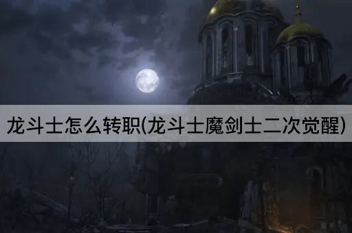 龙斗士怎么转职(龙斗士魔剑士二次觉醒)