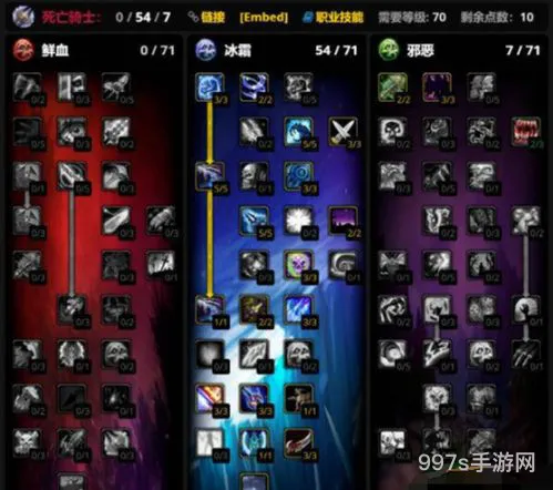 3.35双持冰dk天赋(魔兽的世界冰霜dk天赋)