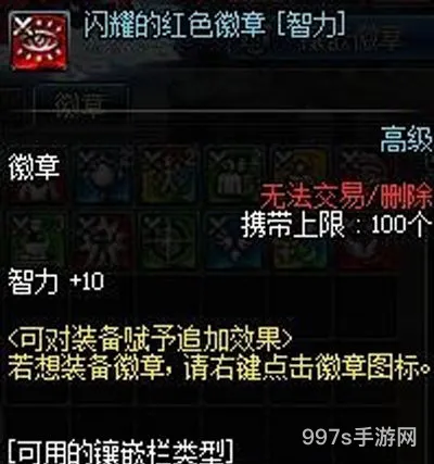 dnf怎么给皮肤打徽章(时装怎么镶嵌徽章)